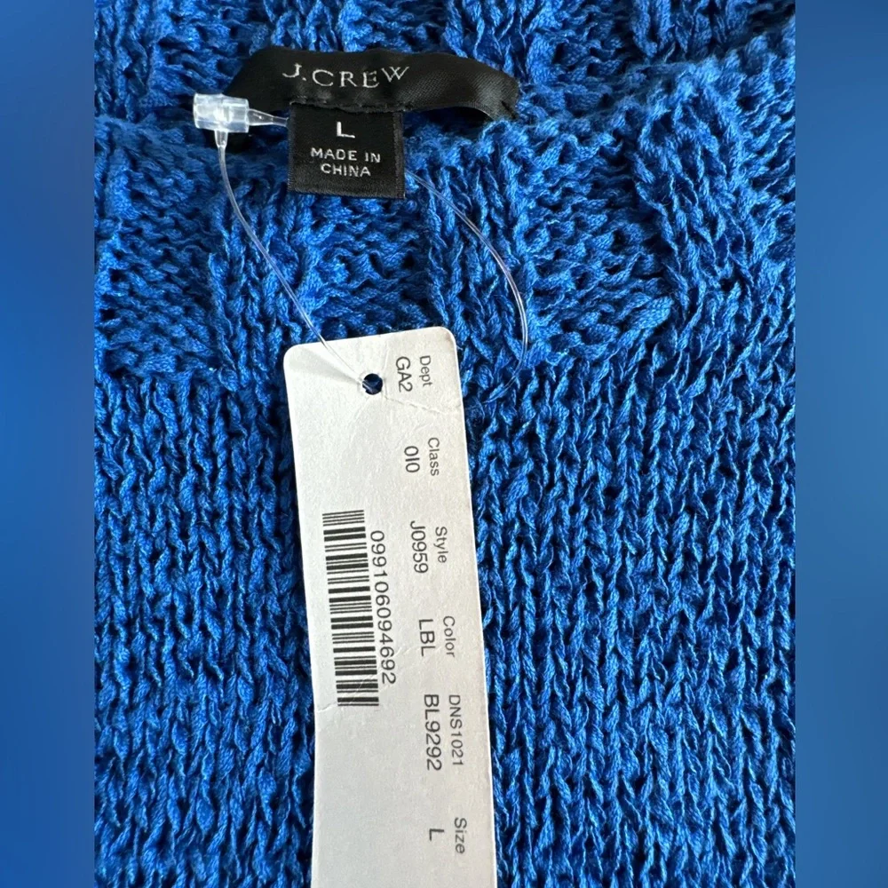 J. CREW Crewneck Sweater, Size L.